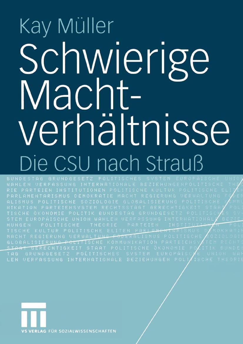 Vorderes Coverbild Schwierige Machtverhältnisse