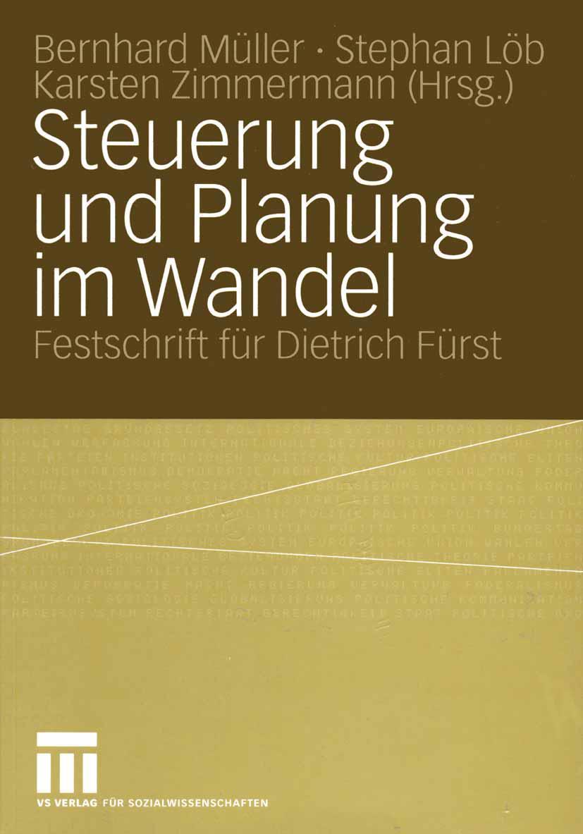 Vorderes Coverbild Steuerung und Planung im Wandel