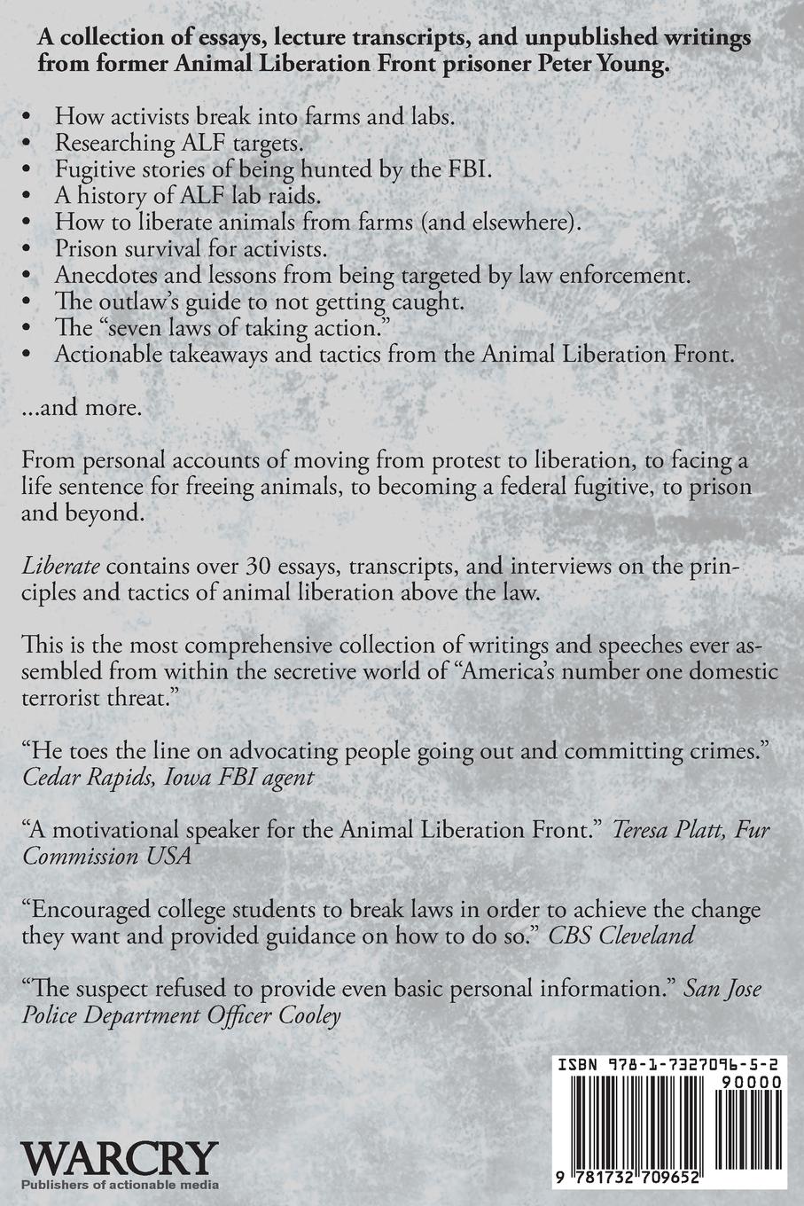 Rückseitencover Liberate