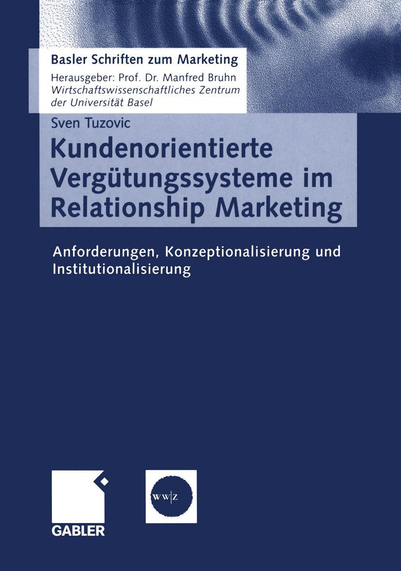 Vorderes Coverbild Kundenorientierte Vergütungssysteme im Relationship Marketing