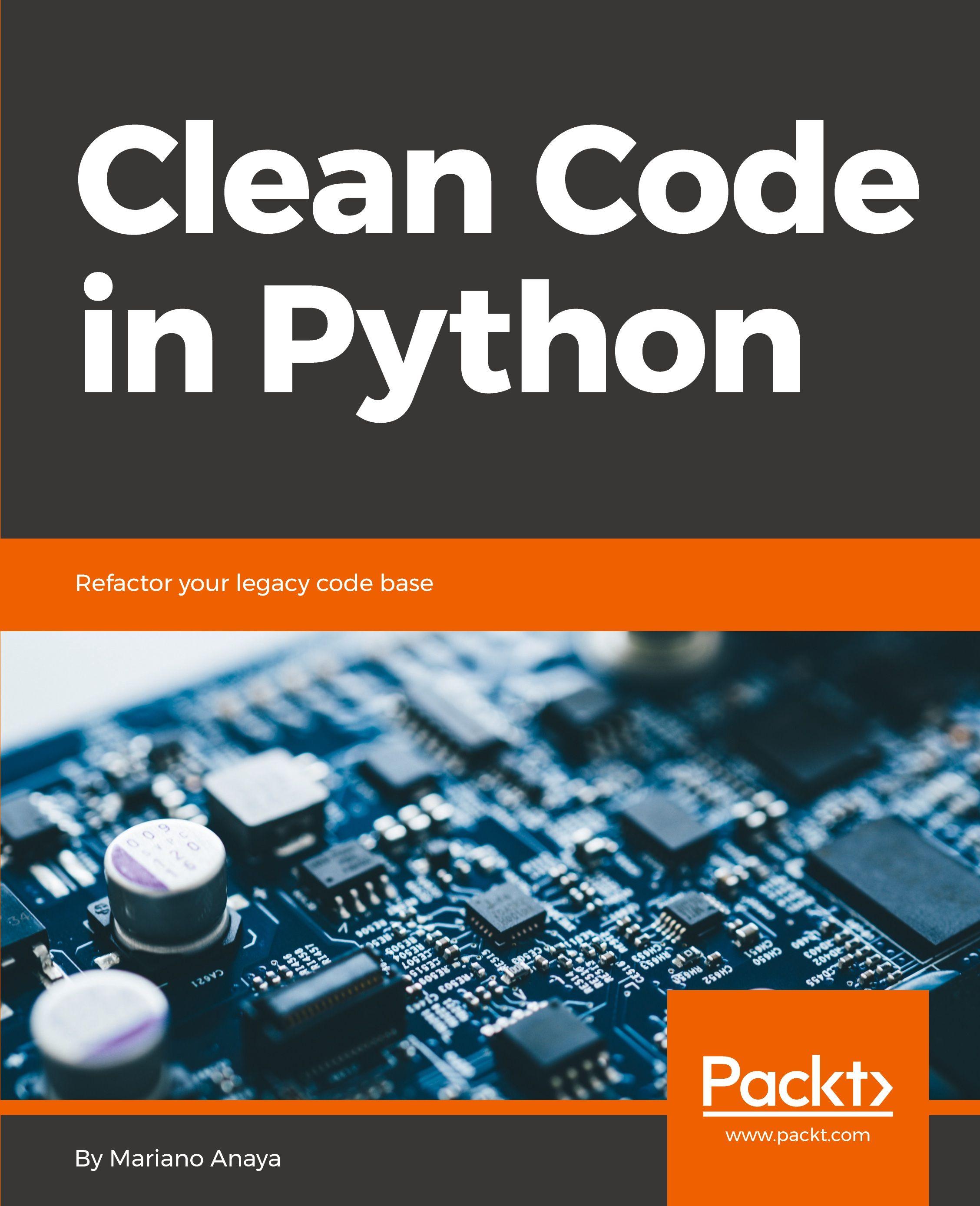 Vorderes Coverbild Clean Code in Python