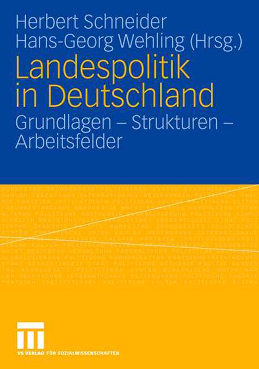 Vorderes Coverbild Landespolitik in Deutschland