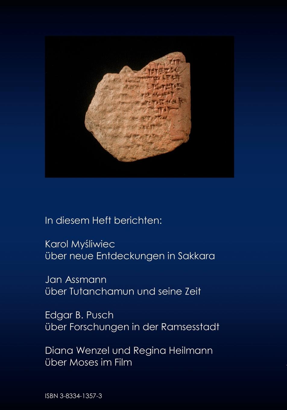 Rückseitencover MA'At - Archäologie Ägyptens