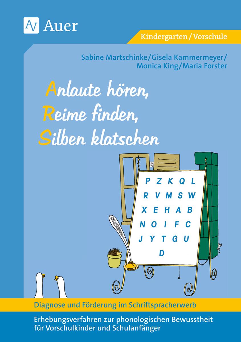 Vorderes Coverbild Diagnose und Förderung im Schriftspracherwerb. Anlaute hören, Reime finden, Silben klatschen