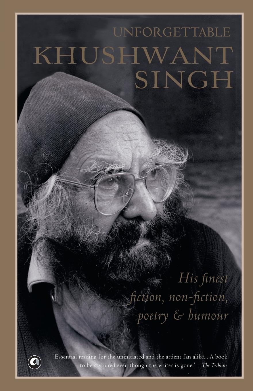 Vorderes Coverbild Unforgettable Khushwant Singh