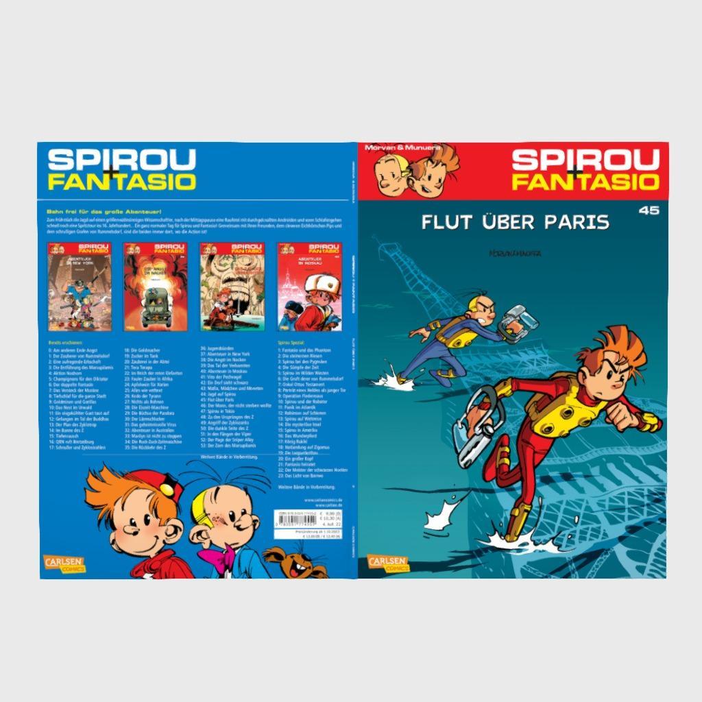 Beispielinhalt (Bild) Spirou und Fantasio 45