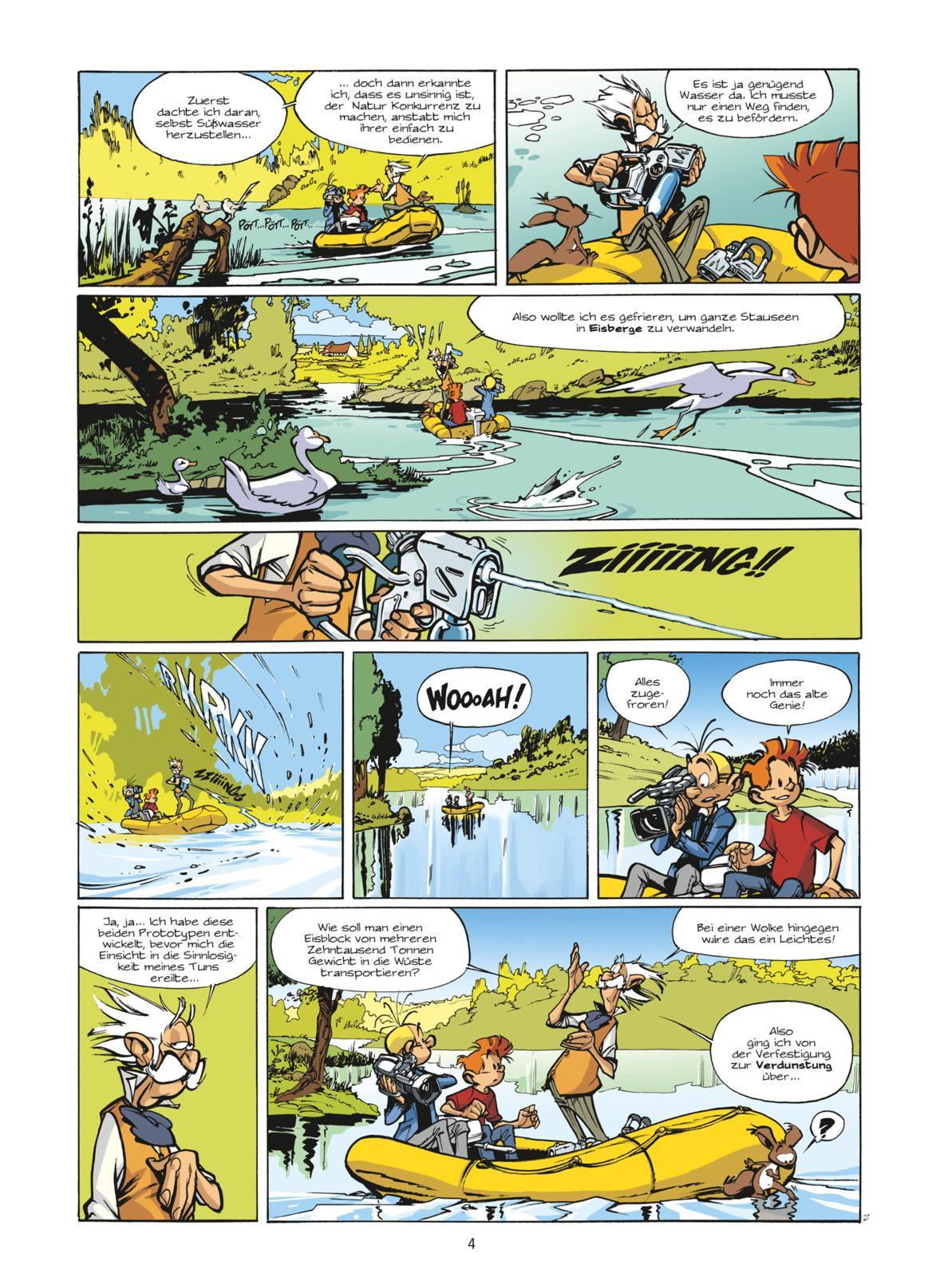 Beispielinhalt (Bild) Spirou und Fantasio 45