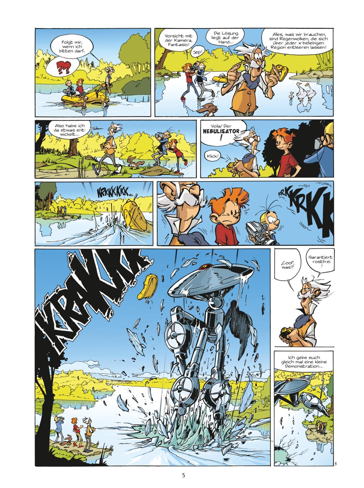Beispielinhalt (Bild) Spirou und Fantasio 45