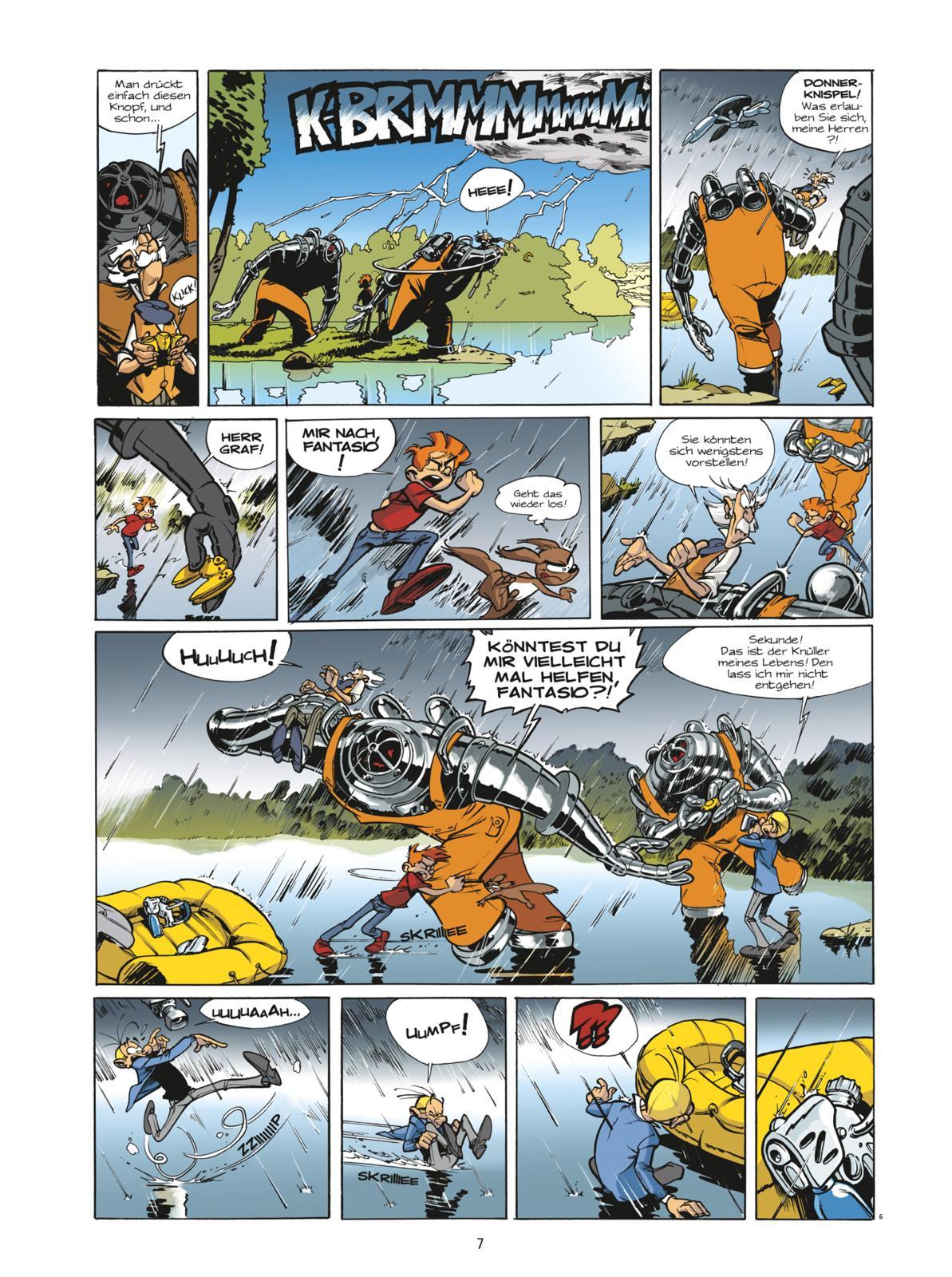 Beispielinhalt (Bild) Spirou und Fantasio 45