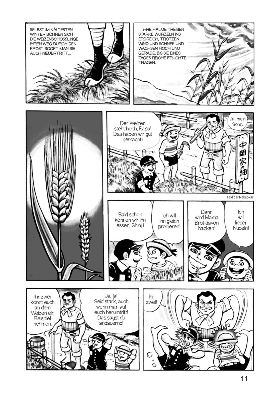 Beispielinhalt (Bild) Barfuß durch Hiroshima 01. Kinder des Krieges