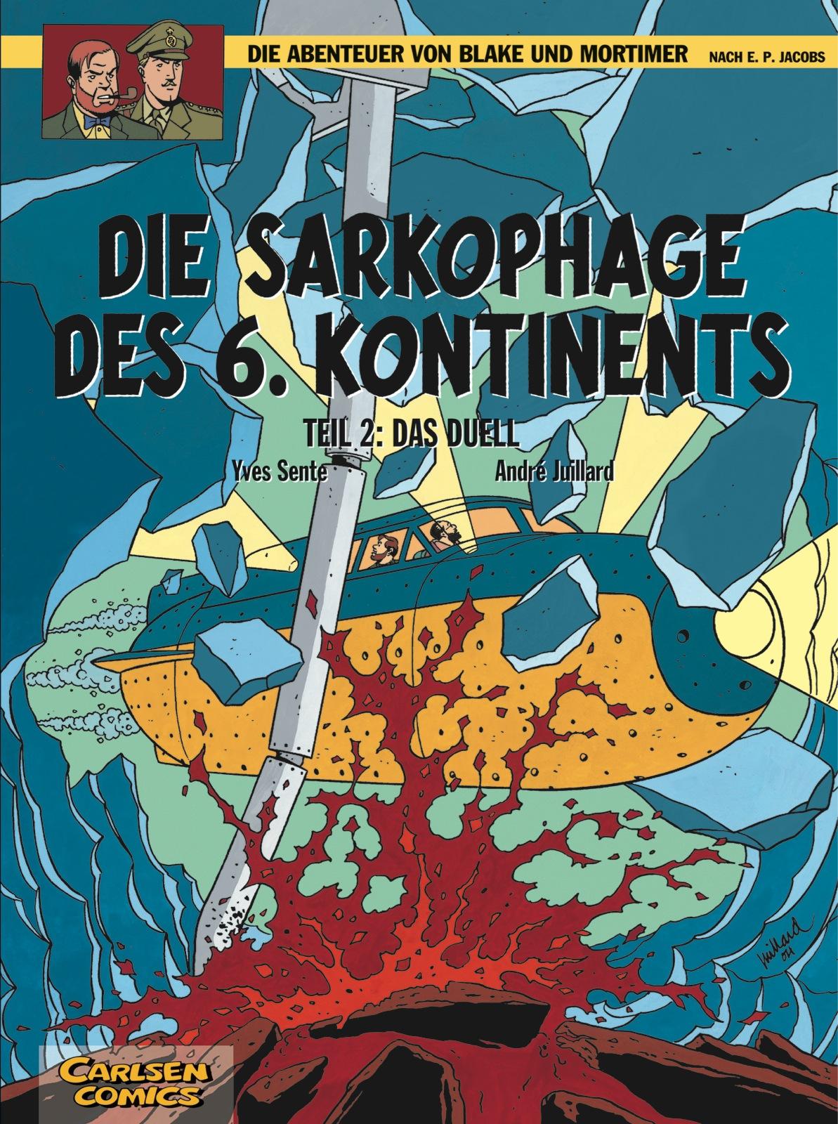 Vorderes Coverbild Blake und Mortimer 14: Die Sarkophage des 6. Kontinents, Teil 2
