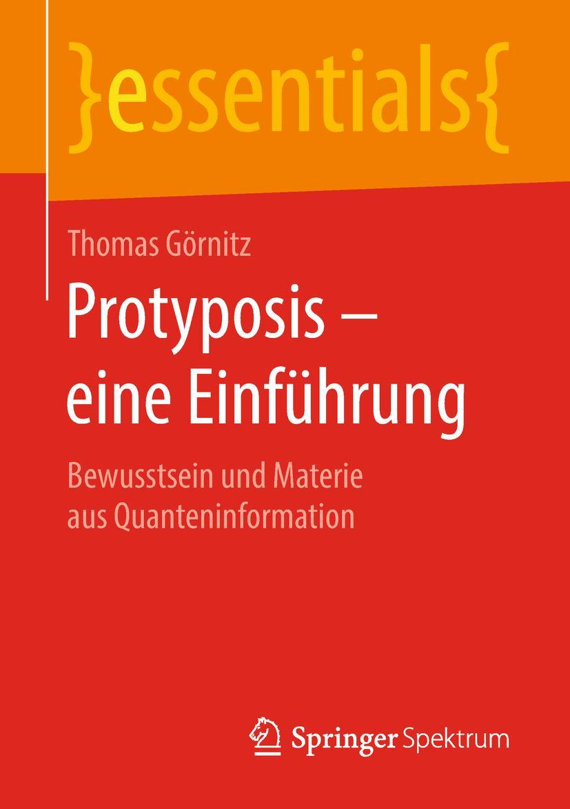 Vorderes Coverbild Protyposis - eine Einführung