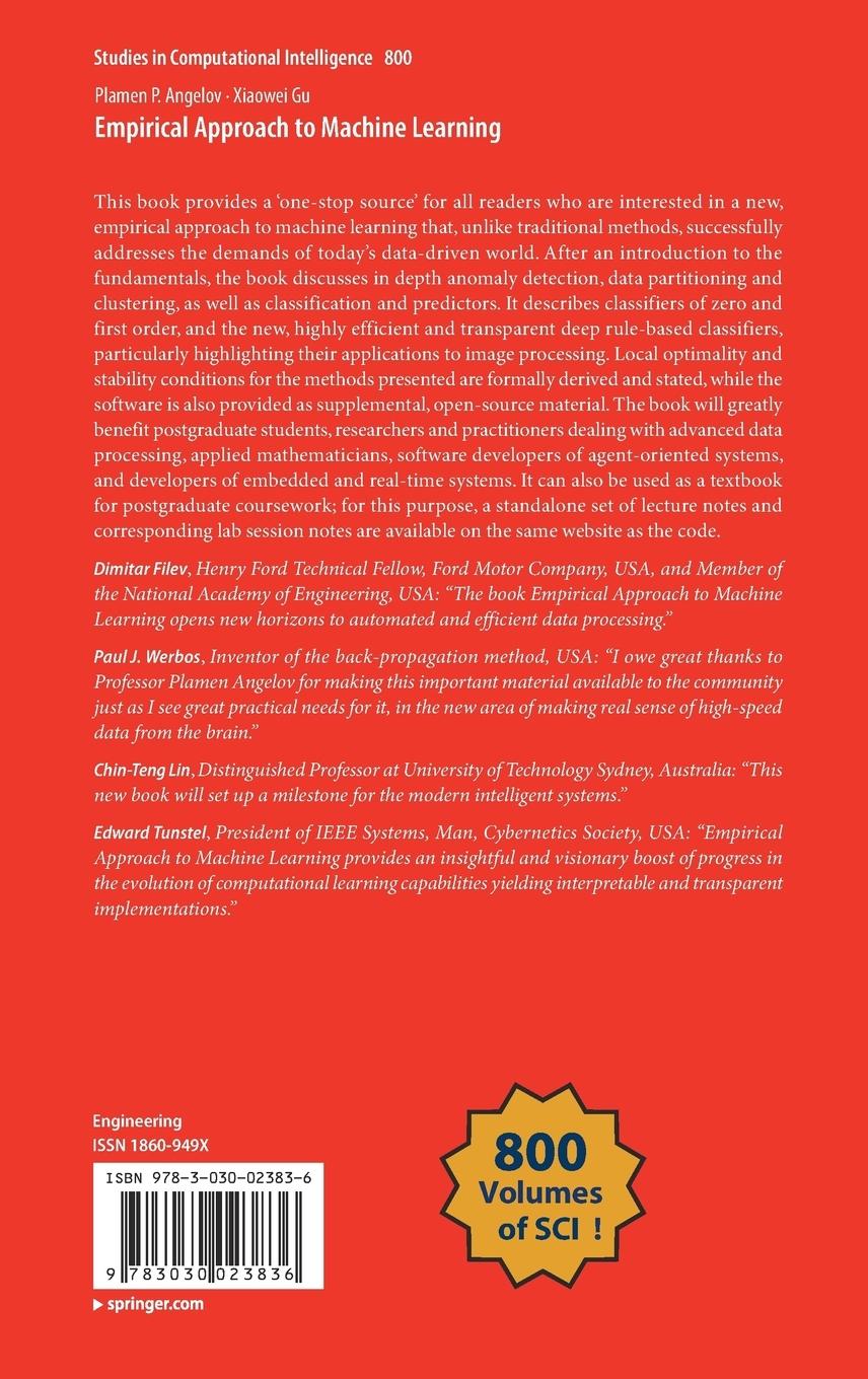 Rückseitencover Empirical Approach to Machine Learning