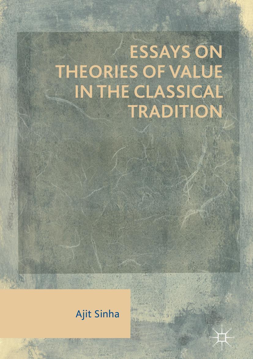 Vorderes Coverbild Essays on Theories of Value in the Classical Tradition