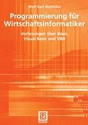 Vorderes Coverbild Programmierung für Wirtschaftsinformatiker