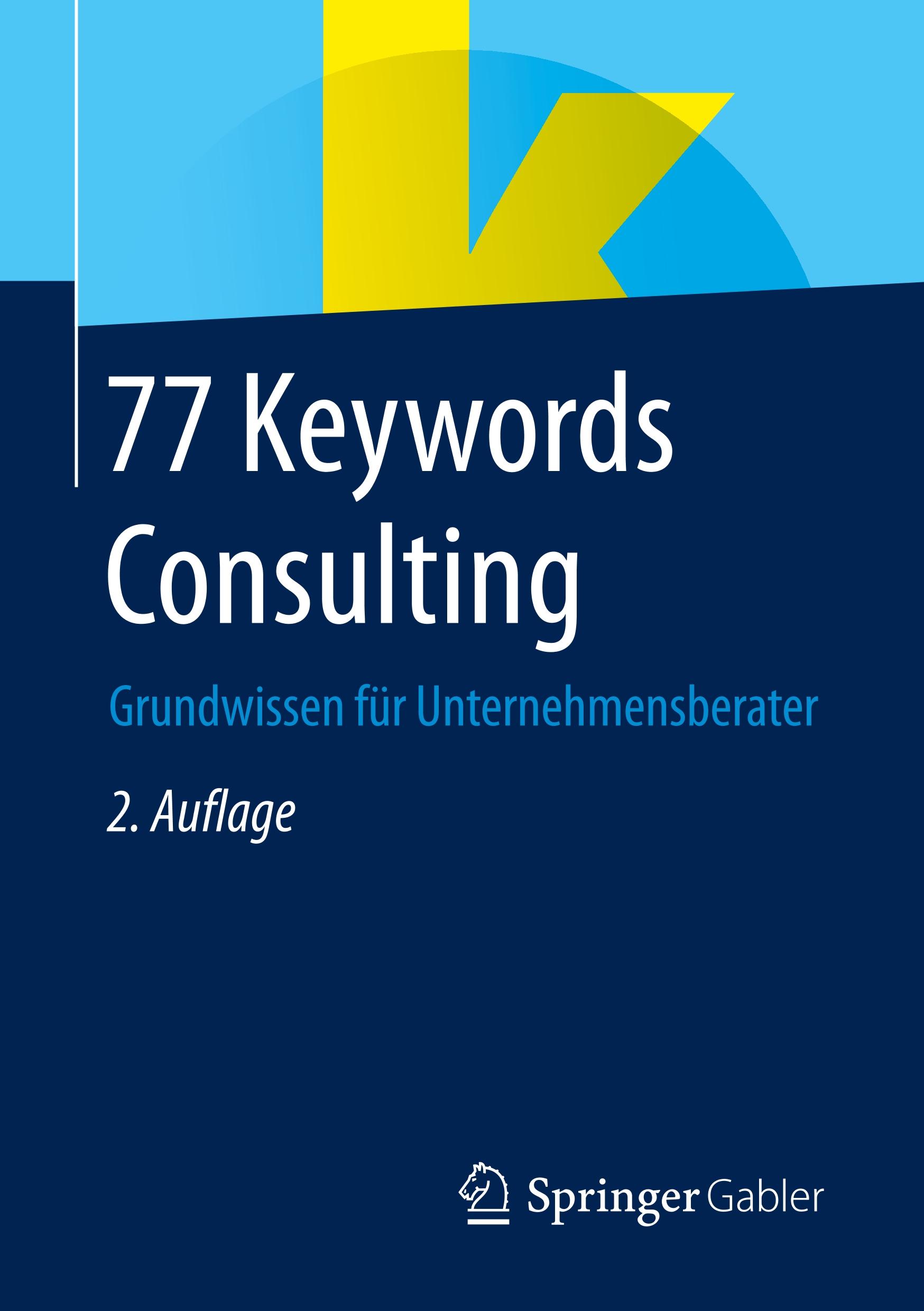 Vorderes Coverbild 77 Keywords Consulting