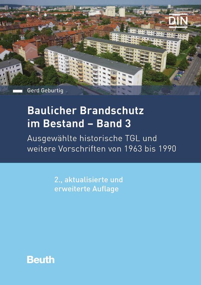 Vorderes Coverbild Baulicher Brandschutz im Bestand
