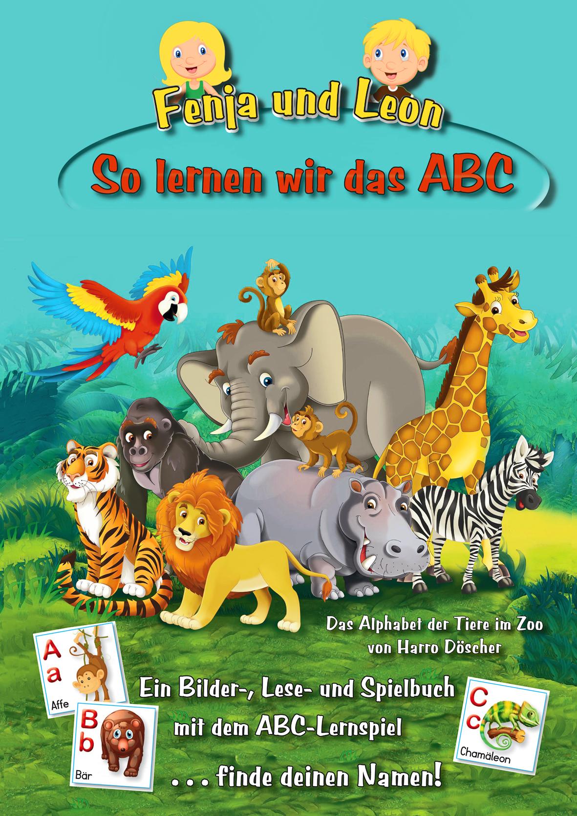 Vorderes Coverbild Fenja und Leon - So lernen wir das ABC