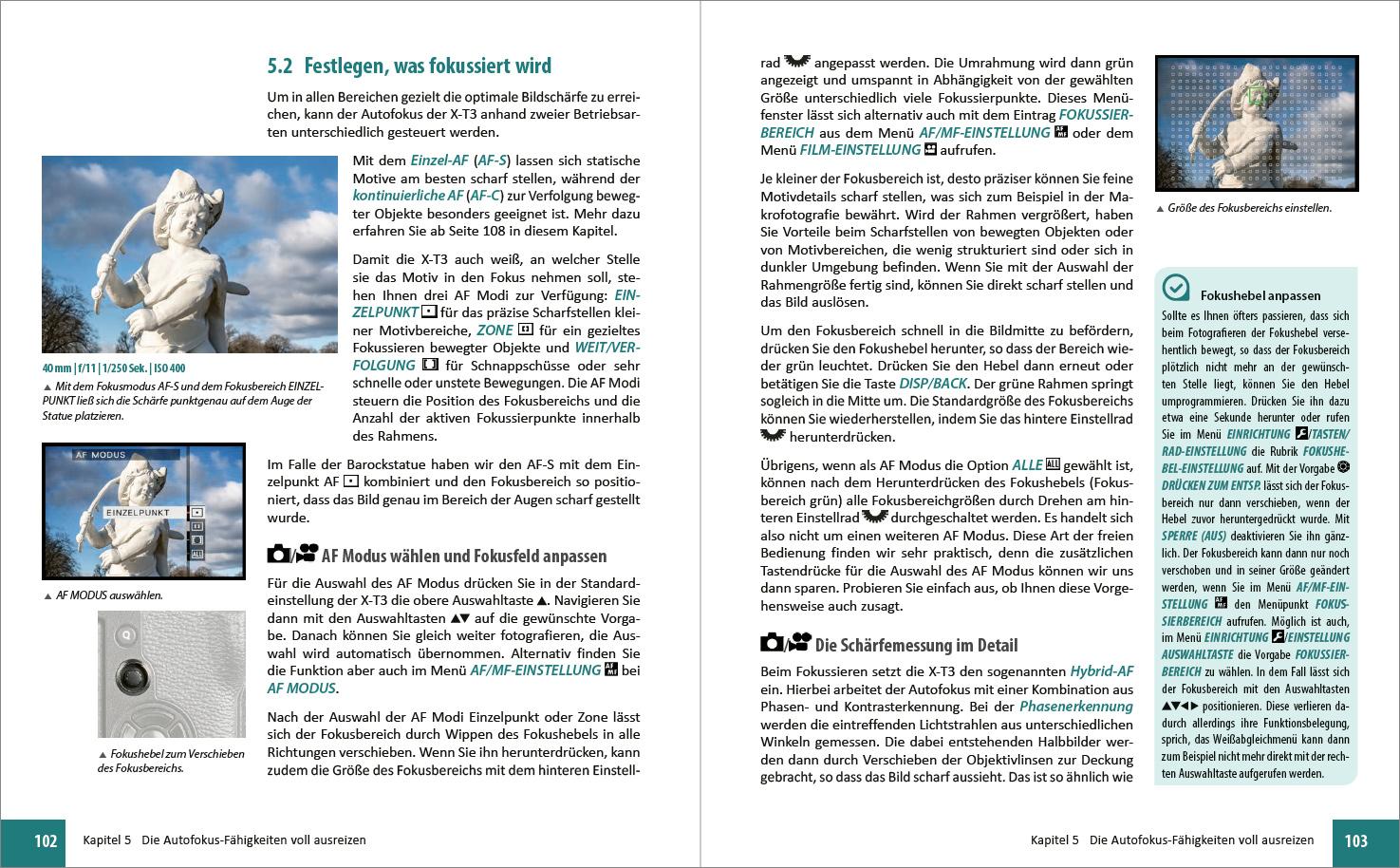 Beispielinhalt (Bild) Fujifilm X-T3