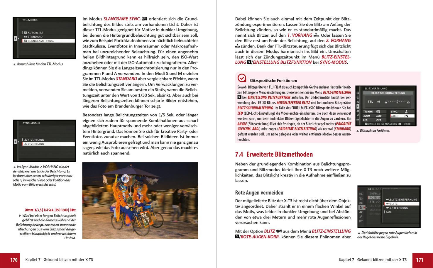 Beispielinhalt (Bild) Fujifilm X-T3