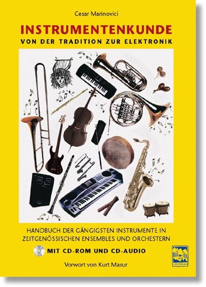 Vorderes Coverbild Instrumentenkunde. Von der Klassik zur Elektronik