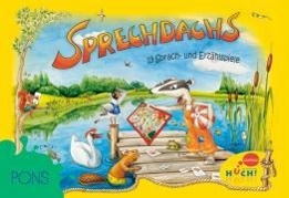 Vorderes Coverbild PONS Sprechdachs - 13 Sprach- und Erzählspiele