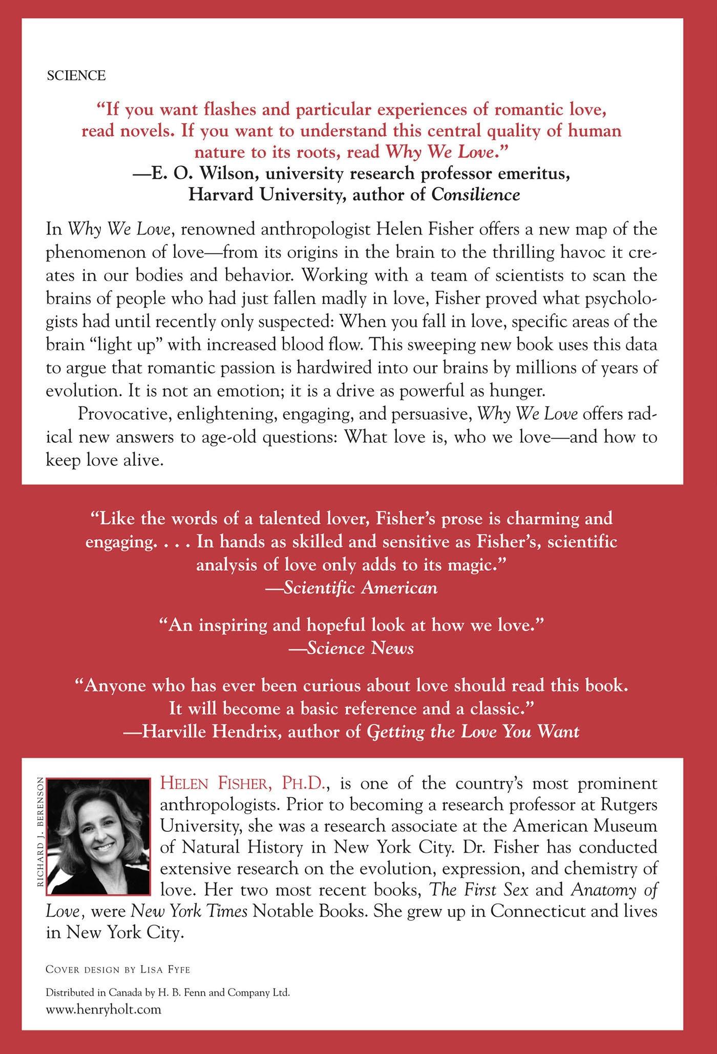 Rückseitencover Why We Love