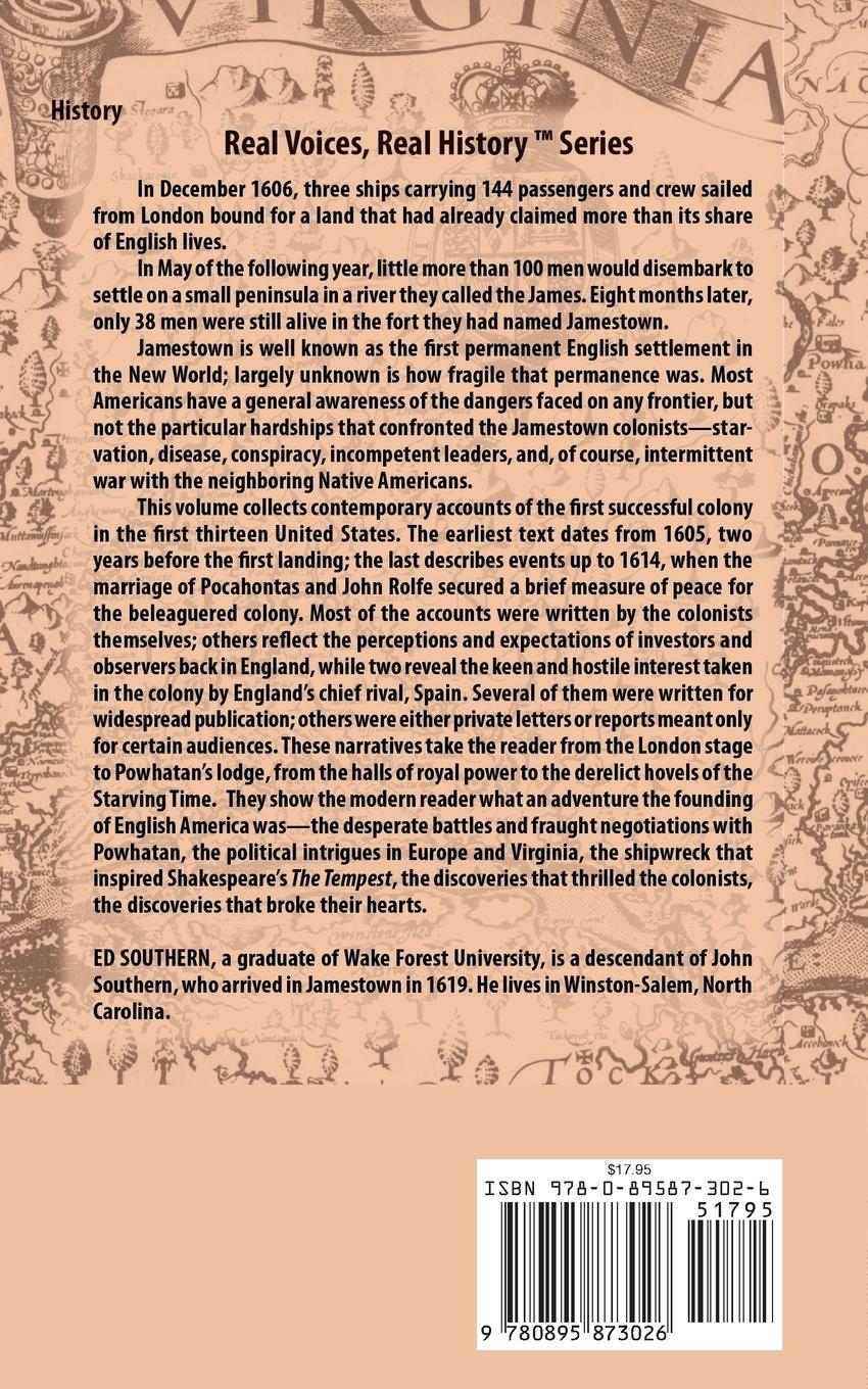Rückseitencover The Jamestown Adventure