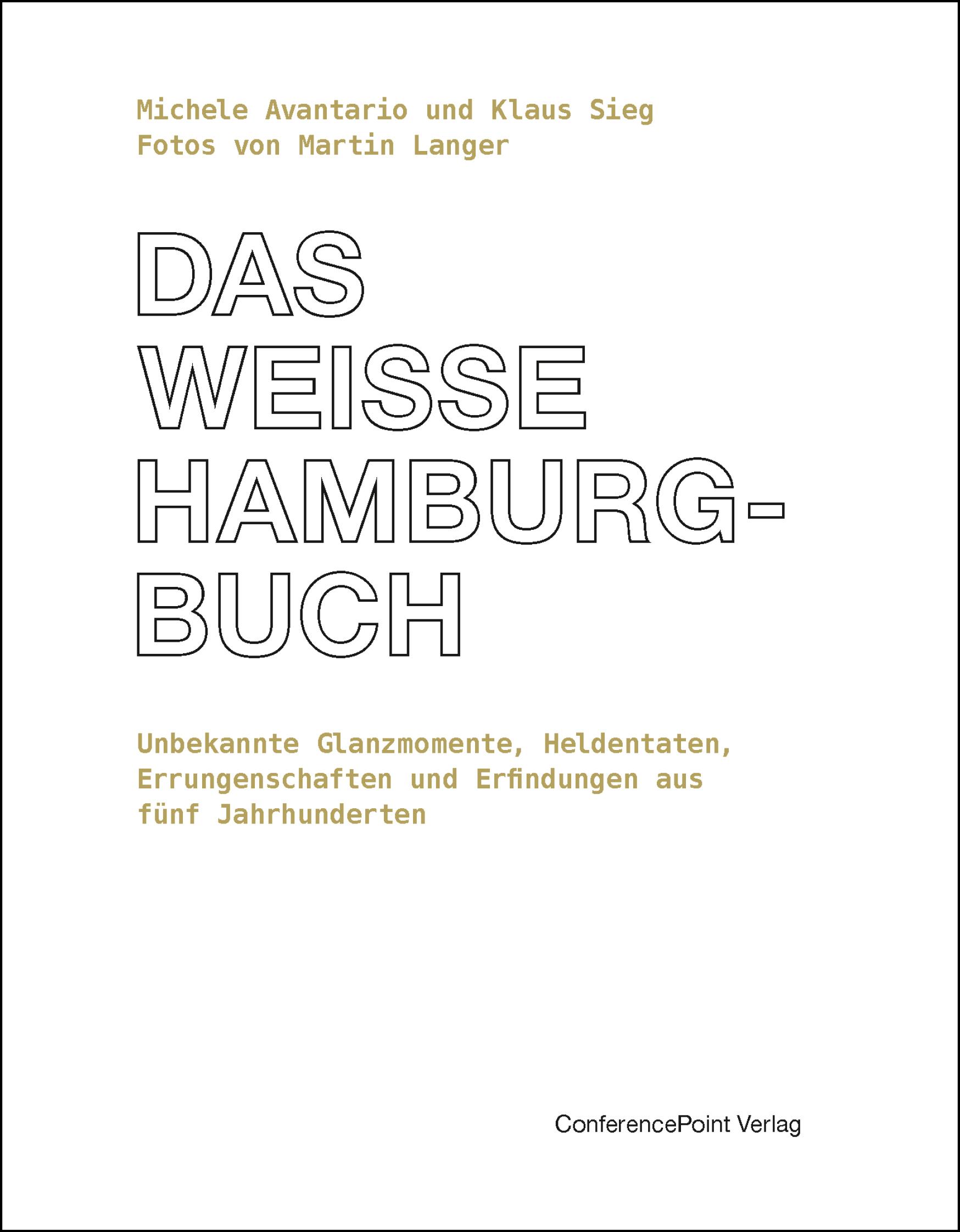 Vorderes Coverbild Das weiße Hamburg-Buch