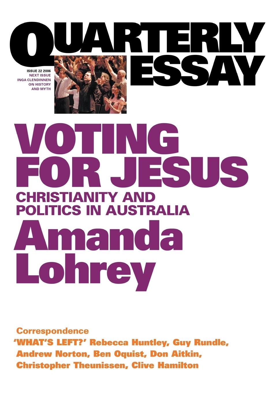 Vorderes Coverbild Voting for Jesus