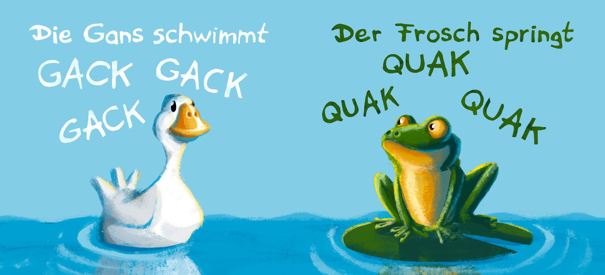 Beispielinhalt (Bild) Die Kuh ruft MUUUH!