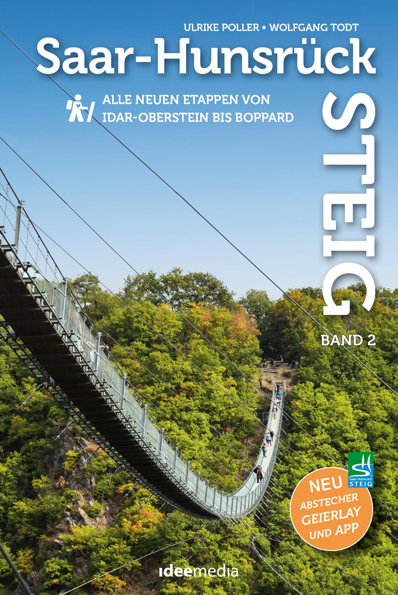 Vorderes Coverbild Saar-Hunsrück-Steig Premium-Wandern, Band 2