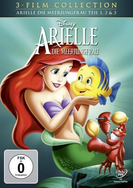 Vorderes Coverbild Arielle, die Meerjungfrau 1-3 (Disney Classics)