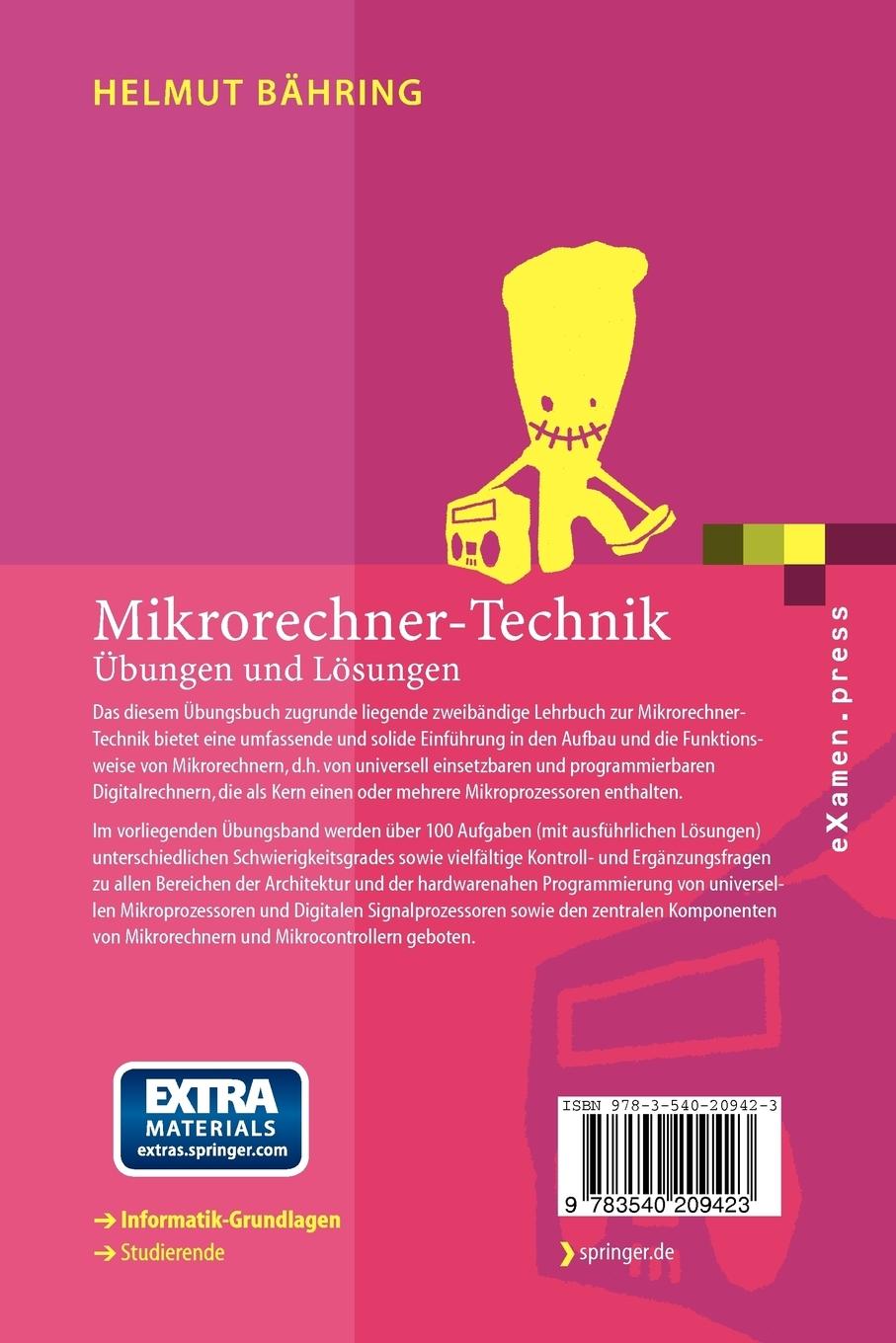 Rückseitencover Mikrorechner-Technik