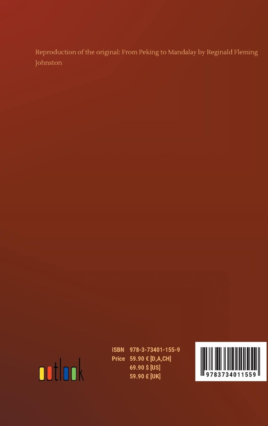 Rückseitencover From Peking to Mandalay