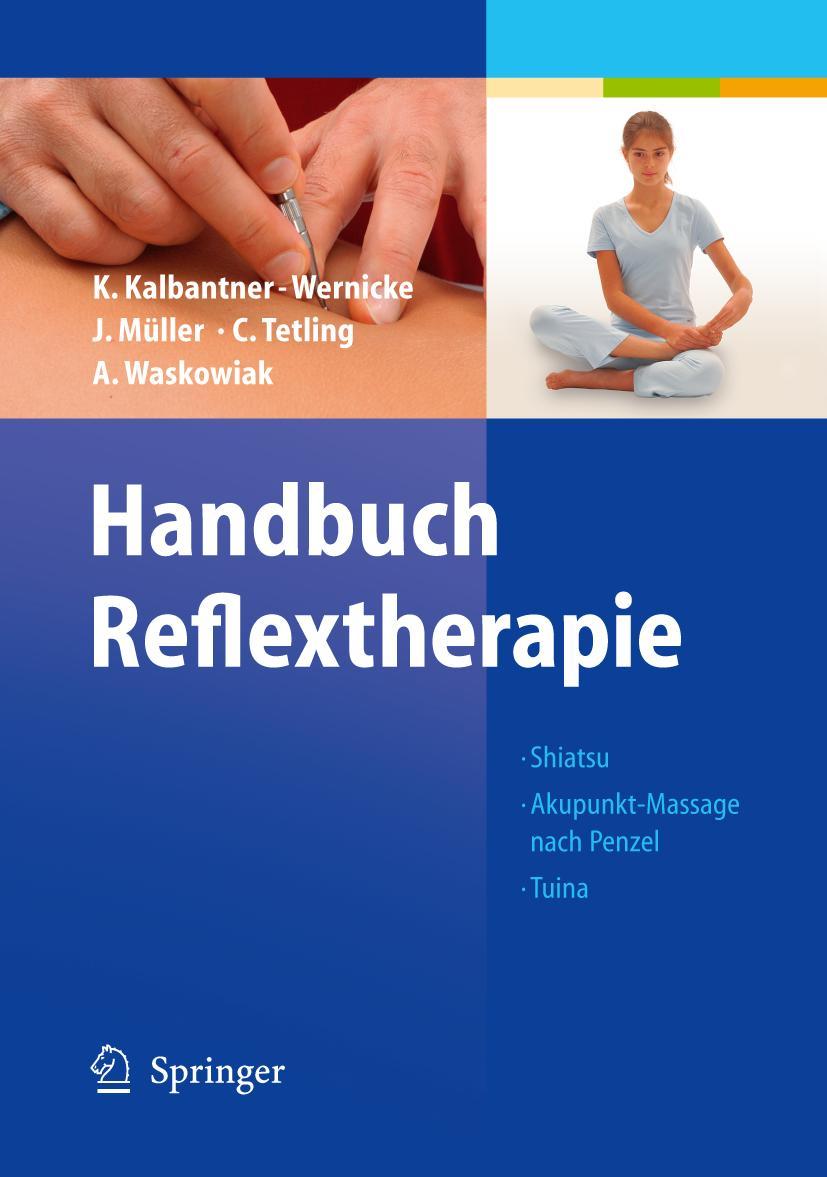 Vorderes Coverbild Handbuch Reflextherapie