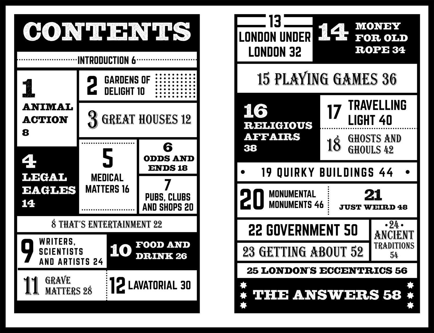 Beispielinhalt (Bild) The Strangest London Quiz Book