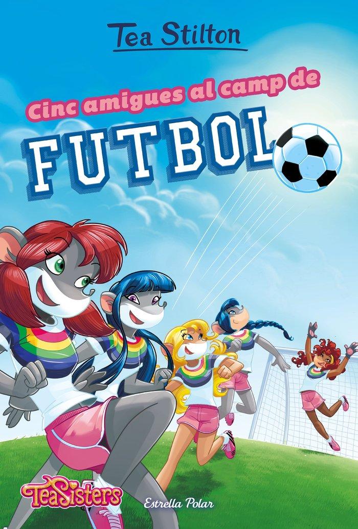 Vorderes Coverbild Cinc amigues al camp de futbol