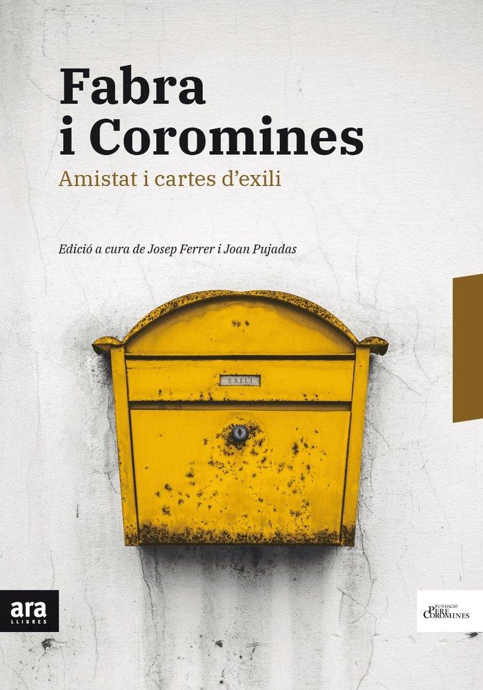 Vorderes Coverbild Fabra i Coromines : Amistat i cartes d'exili