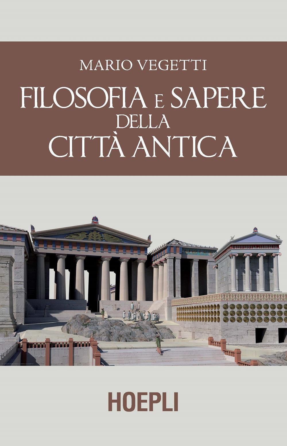Vorderes Coverbild Filosofia e sapere della città antica