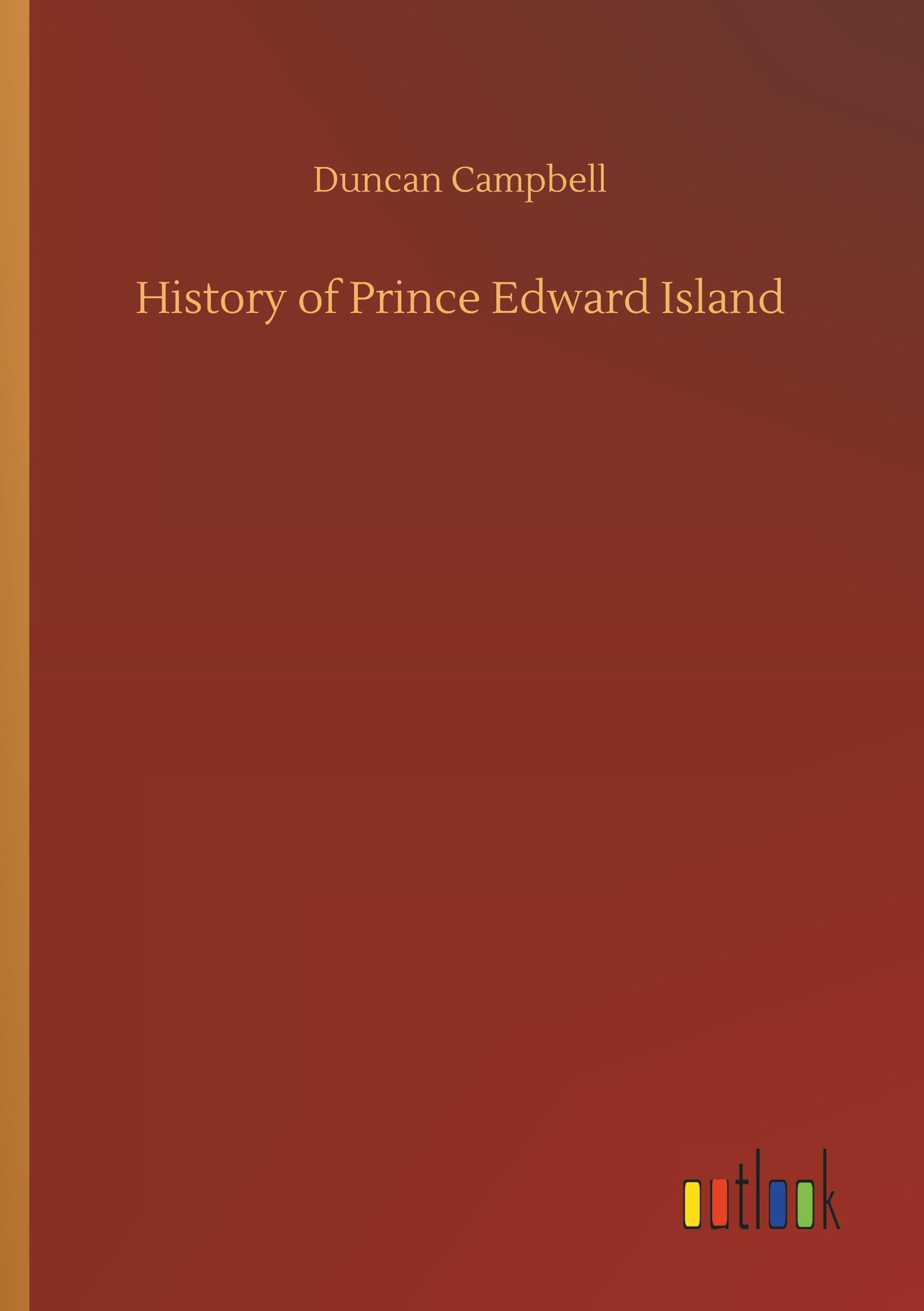 Vorderes Coverbild History of Prince Edward Island