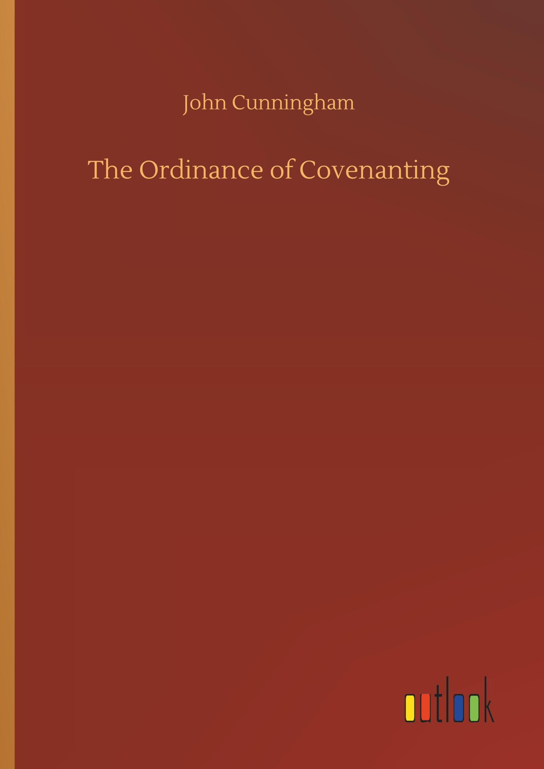 Vorderes Coverbild The Ordinance of Covenanting