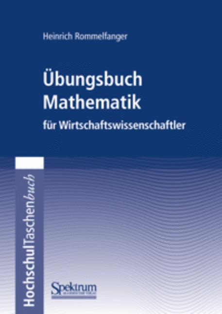 Vorderes Coverbild Übungsbuch Mathematik für Wirtschaftswissenschaftler