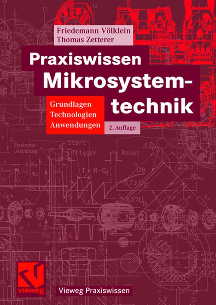 Vorderes Coverbild Praxiswissen Mikrosystemtechnik