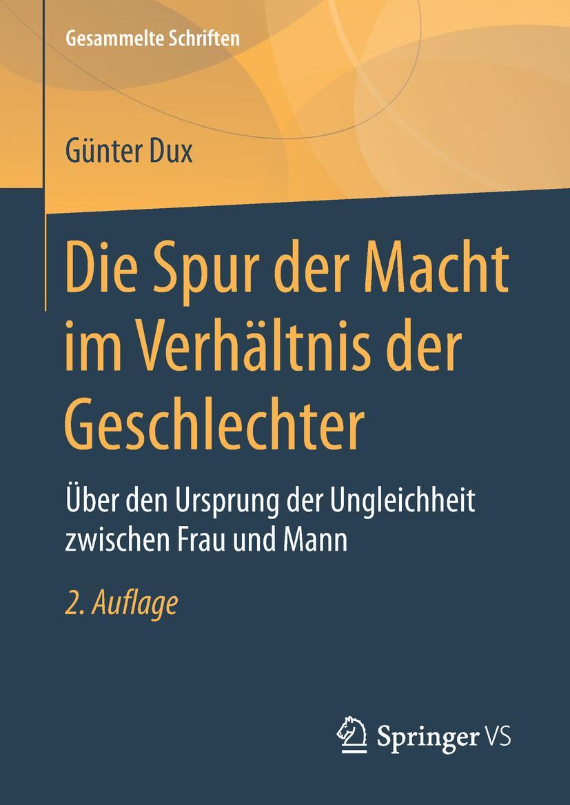 Vorderes Coverbild Die Spur der Macht im Verhältnis der Geschlechter