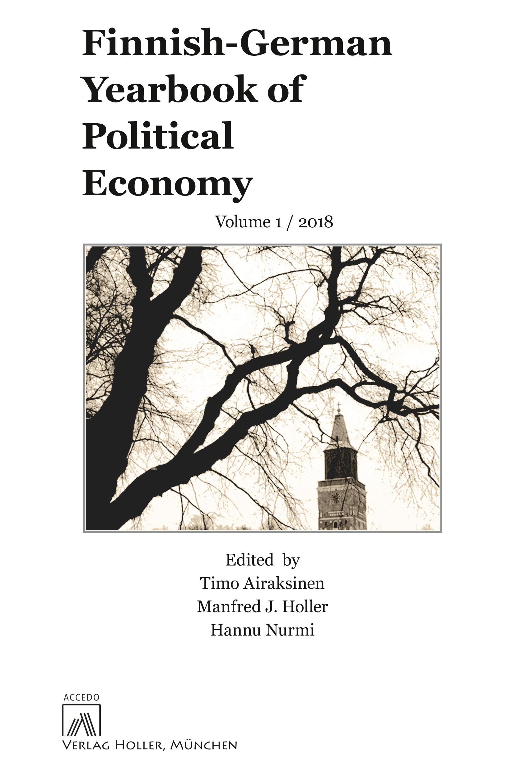Vorderes Coverbild Finnish-German Yearbook of political Economy, Volume 1