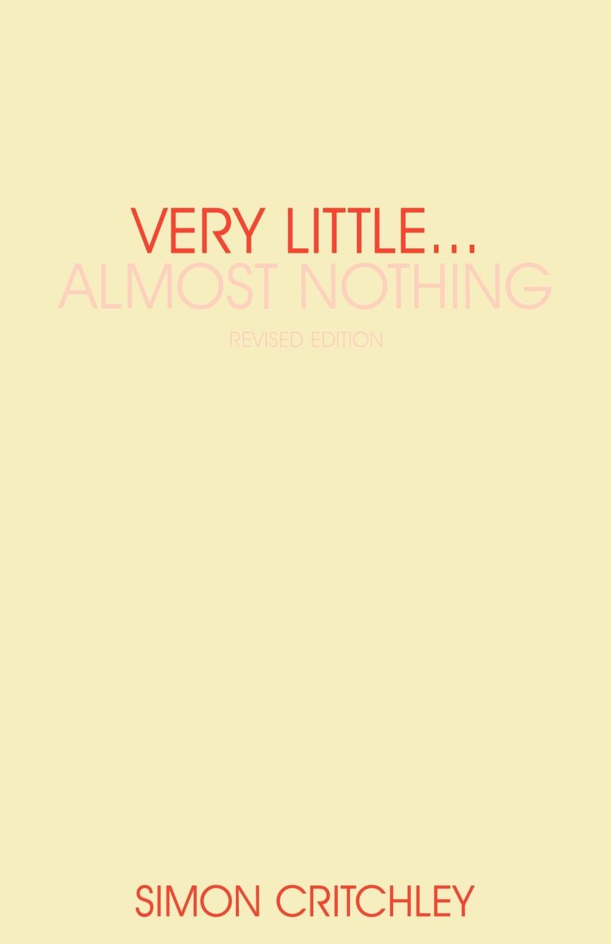 Vorderes Coverbild Very Little ... Almost Nothing