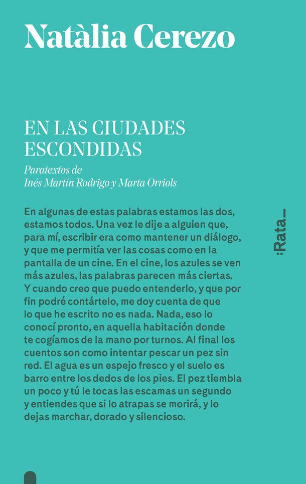 Vorderes Coverbild En las ciudades escondidas