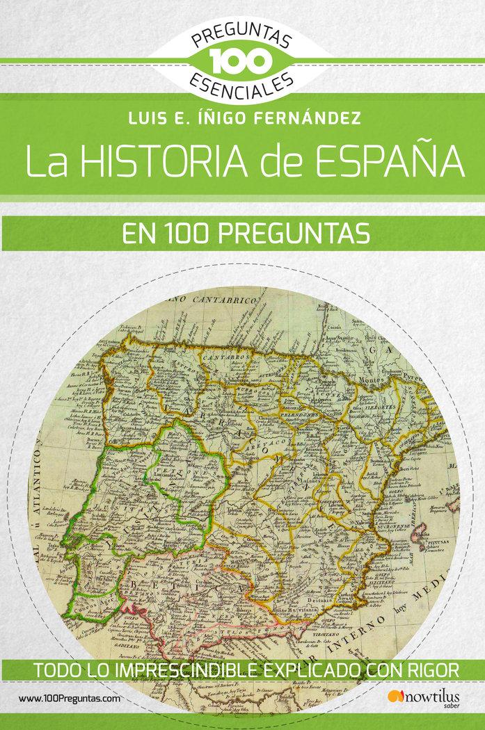 Vorderes Coverbild La historia de España en 100 preguntas