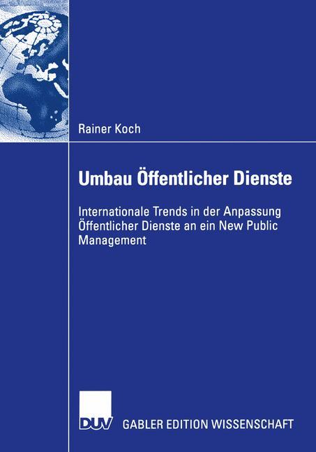 Vorderes Coverbild Umbau Öffentlicher Dienste